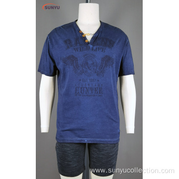 Men's cotton jersey short sleeve t-shirt